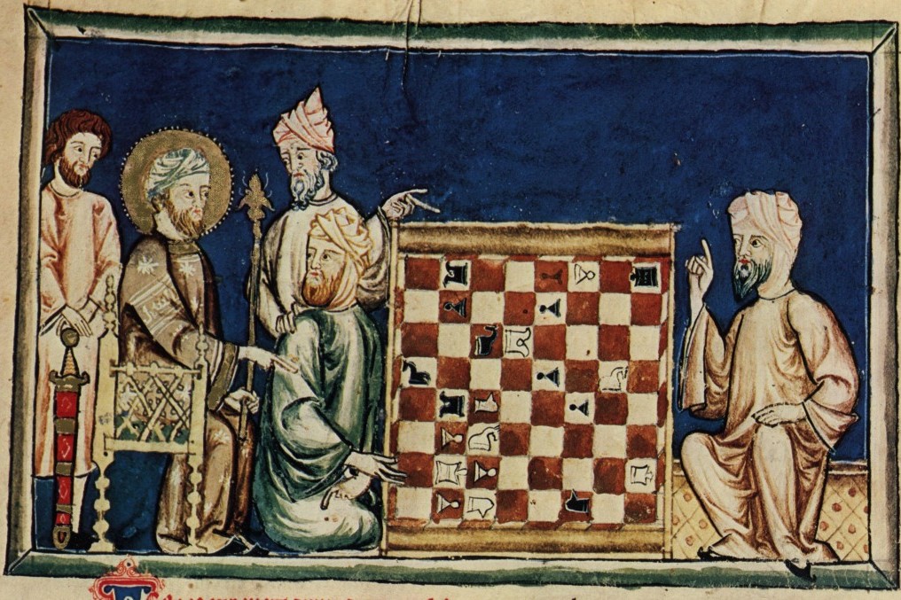 España y Croacia en el tablero de ajedrez